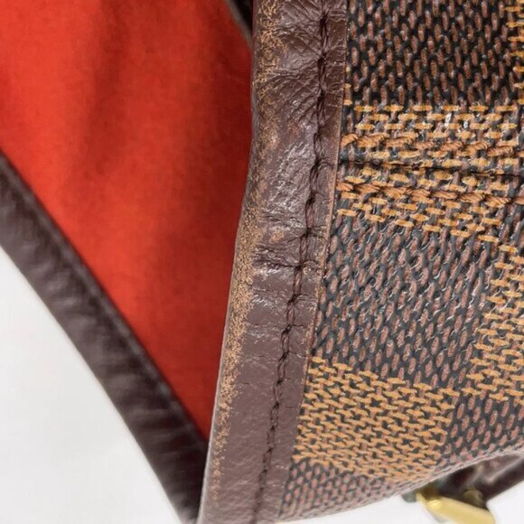 Louis Vuitton Damier Ebene Marais Bucket W/Box/Pouch 494-082625 - Picture 12 of 16